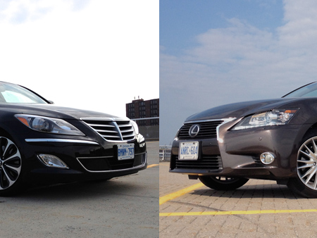 2013 Hyundai Genesis vs Lexus GS 350 AWD