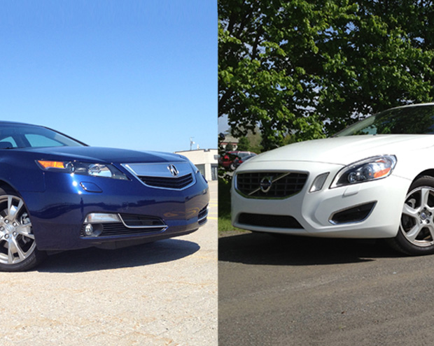 2013 Acura TL vs Volvo S60 FEAT